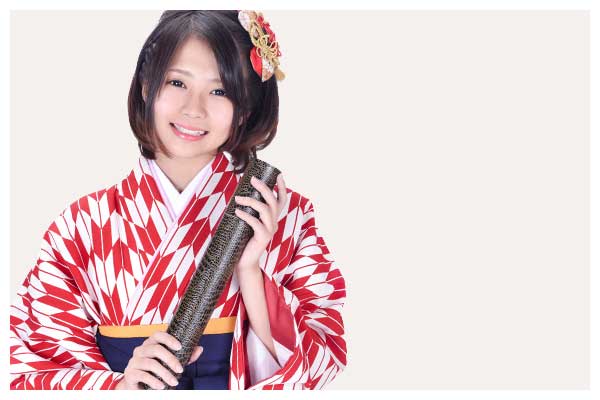 卒業式女性