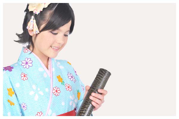 卒業式女児